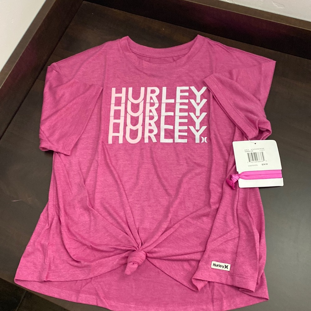 Brand New with tags Hurley girls 12/14 tshirt